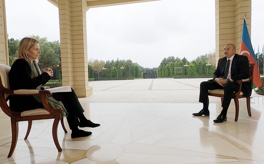 President Ilham Aliyev interviewed by BBC News