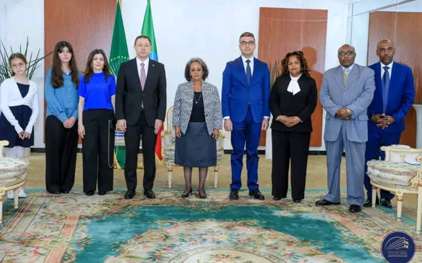 Azerbaijani ambassador presents his credentials to President of Ethiopia