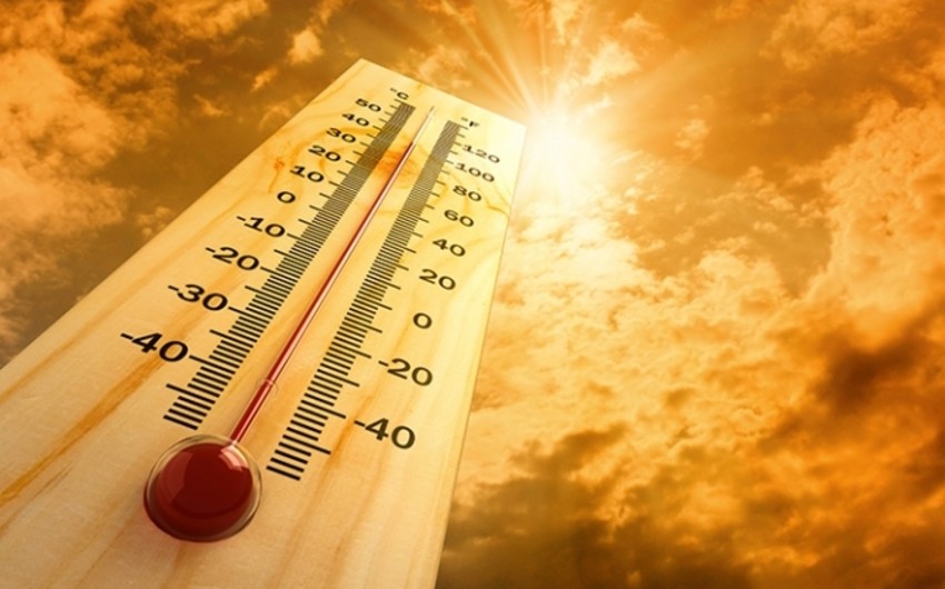 Завтра температура воздуха в Азербайджане повысится
