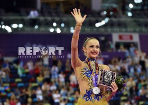 Durunda takes silver in rhythmic gymnastics, adding 35th medal to Azerbaijan`s tally