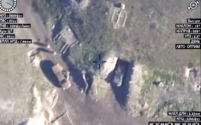 Azerbaijan's air forces launched an artillery fire on Armenian positions in Karabakh - VIDEO