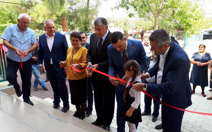 Gürcüstanda azərbaycanlıların yaşadığı iki kənddə yeni uşaq bağçaları açılıb - FOTO