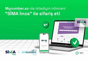 “Mynumber.az”da istədiyin nömrəni “SİMA İmza” ilə sifariş et!