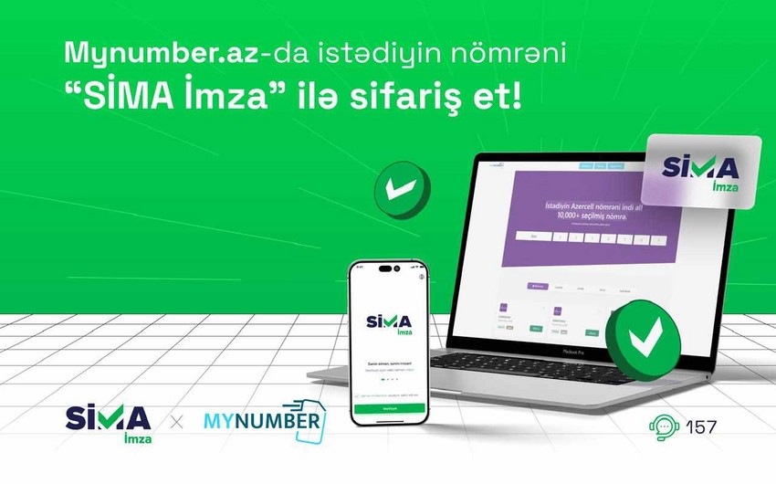 “Mynumber.az”da istədiyin nömrəni “SİMA İmza” ilə sifariş et!