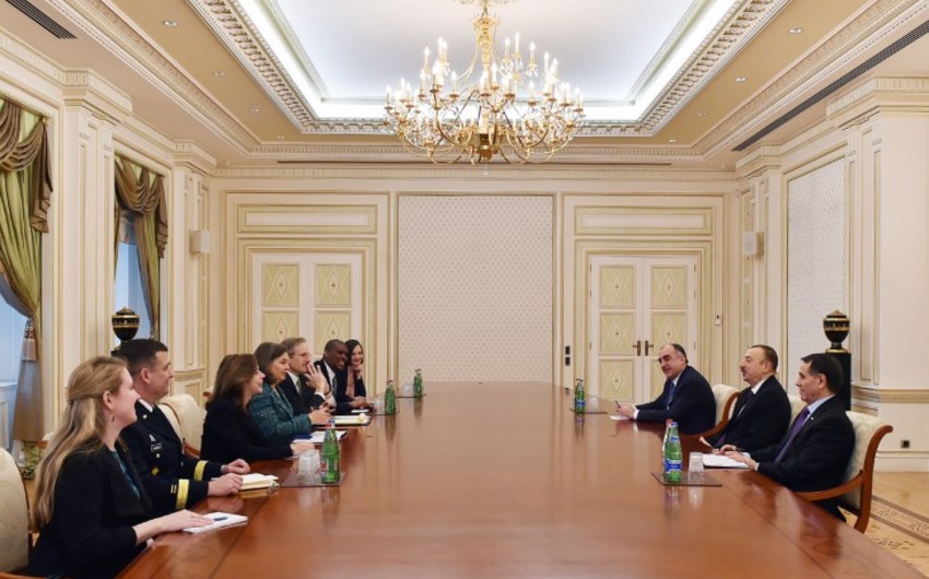 President Ilham Aliyev receives Assistant of US State Secretary for European and Eurasian Affairs