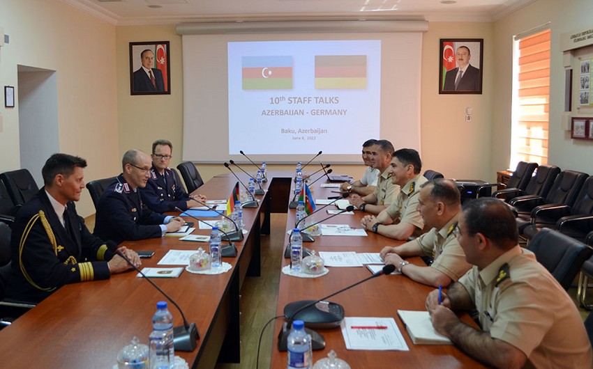 Azerbaijani and German defence ministries hold bilateral talks 
