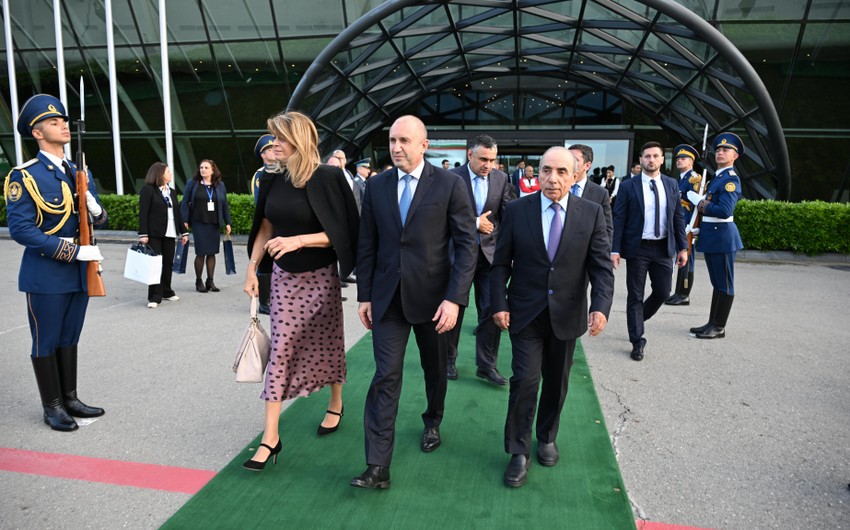 Завершился официальный визит президента Болгарии Румена Радева в Азербайджан