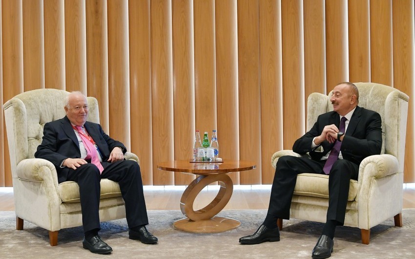 President Ilham Aliyev received High Representative of UN Alliance of Civilizations