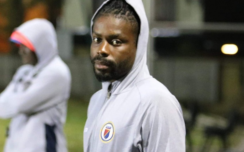 Neftchi's footballer sustains serious injury in Haiti training camp