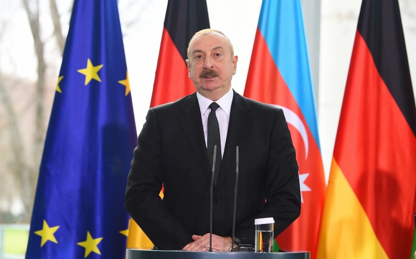 Azərbaycan Prezidenti: Biz Avropa məkanına qaz ixracatımızı artırırıq