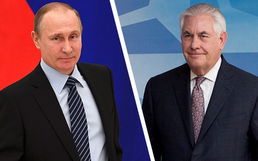 Кремль: Путин и Тиллерсон не обсуждали организацию встречи с Трампом