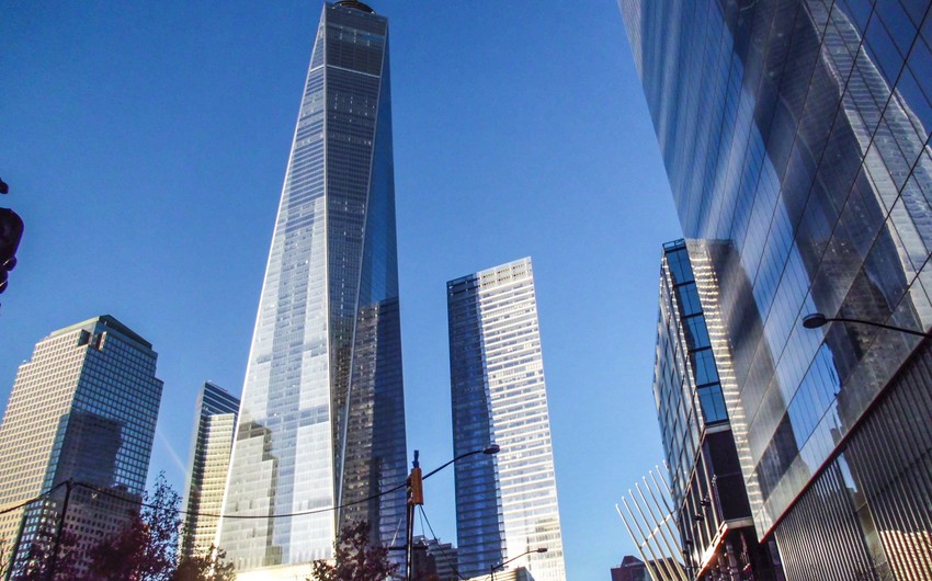 Мемориал 11 сентября в Нью-Йорке - ФОТОРЕПОРТАЖ