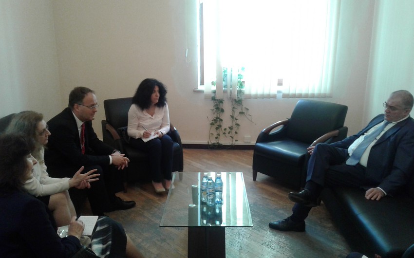 Госсекретарь Румынии обсудила нагорно-карабахское урегулирование с Аразом Азимовым