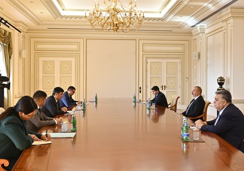 Президент Ильхам Алиев принял зампредседателя Кабинета министров Кыргызстана