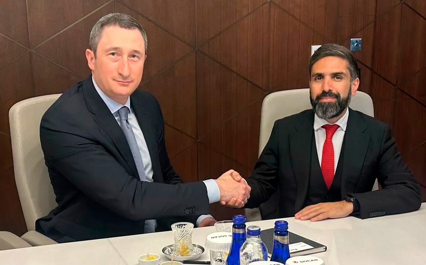 SOCAR president meets head of Ukraine’s Naftogaz