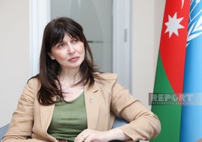 Vladanka Andreyeva: Azərbaycanda minalarla mübarizəyə dəstəyi genişləndirmək imkanı var