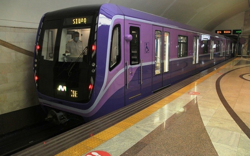 Bakı metrosunda kondisioneri olan qatarların sayı açıqlanıb