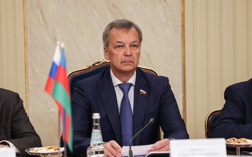 Yatskin: Interparliamentary cooperation between Russia and Azerbaijan is actively developing