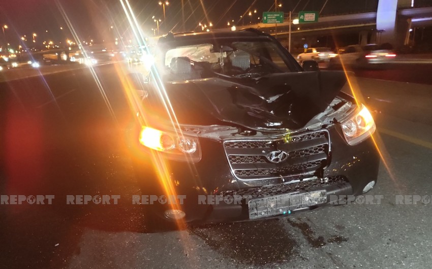 В Баку автомобиль насмерть сбил пешехода  