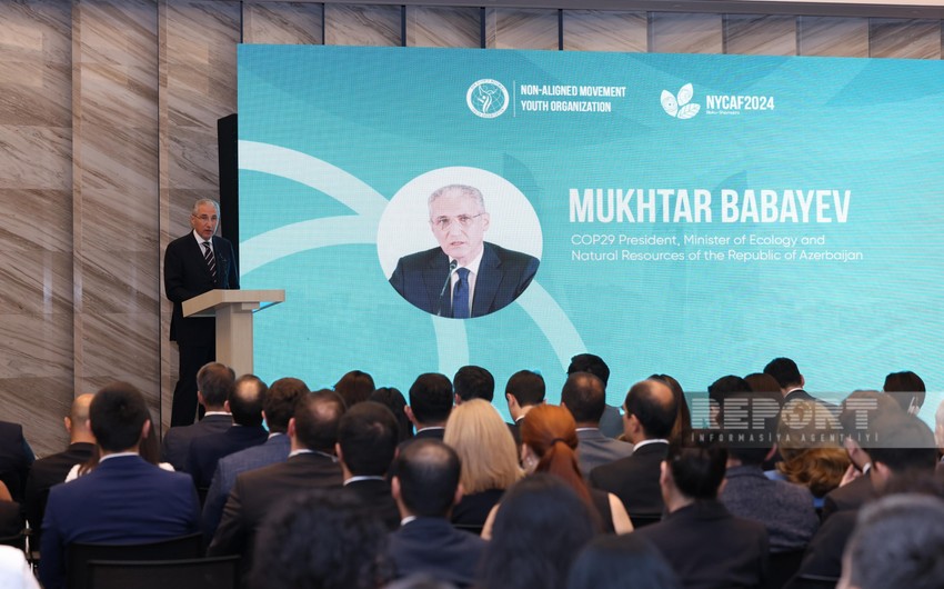 Climate forum of NAM youth organization kicks off in Baku