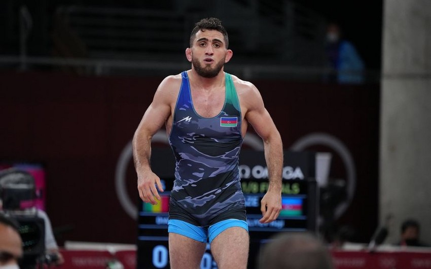 Azerbaijani wrestler reaches semifinal at Tokyo-2020 
