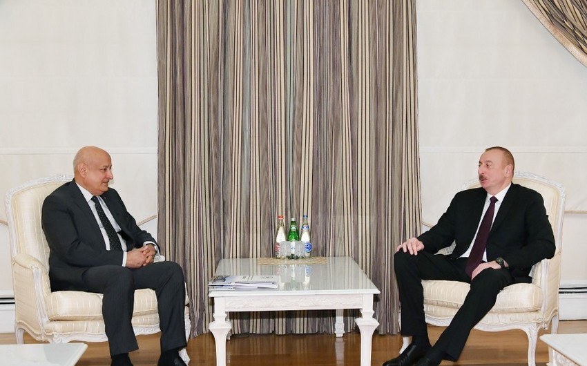 President Ilham Aliyev received ISESCO Director General