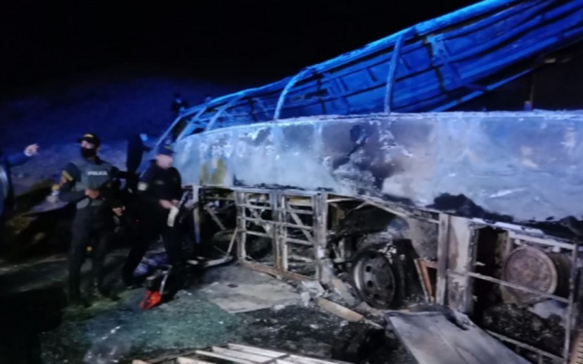Misirdə avtobus aşıb: 20 nəfər ölüb, 3 nəfər yaralanıb