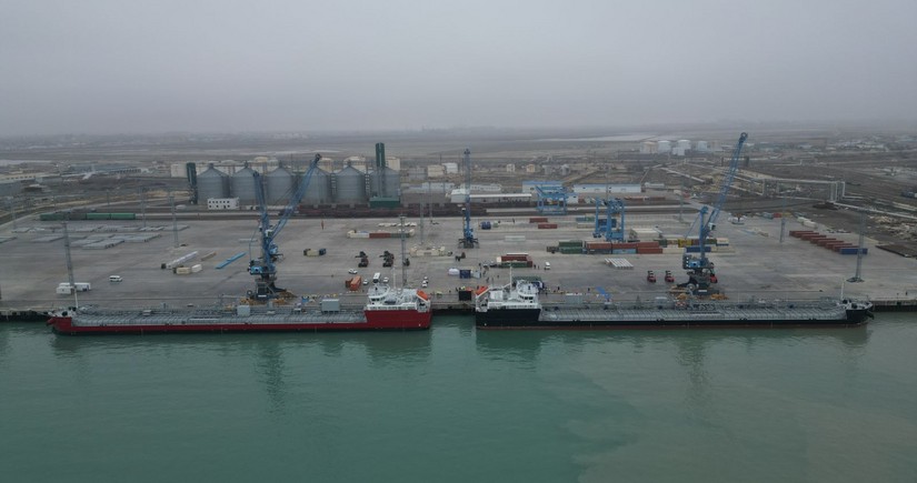 Kazakhstan tankers transport over 400,000 tons of oil from Aktau to Makhachkala