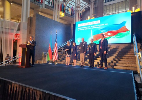 В Вашингтоне был организован прием по случаю Дня независимости Азербайджана и Дня Вооруженных сил