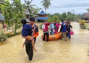 Flood and landslide hit Indonesia’s Sulawesi island, killing 14