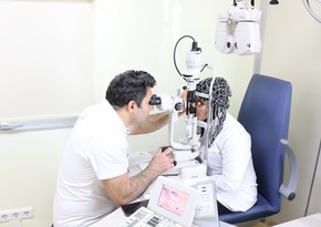 Füzuli şəhərində ikigünlük oftalmoloji səyyar müayinələr təşkil edilib