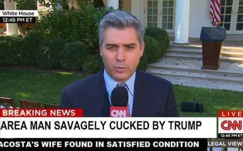 В Белом доме согласились временно восстановить допуск журналиста CNN