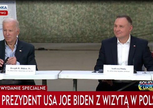 Президенты Польши и США встретились с двухчасовой задержкой