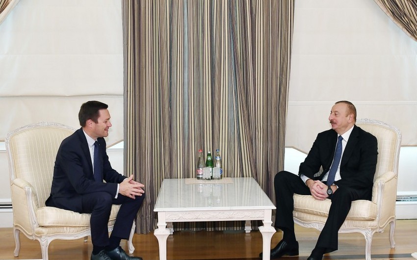 President Ilham Aliyev received President of International Cycling Association