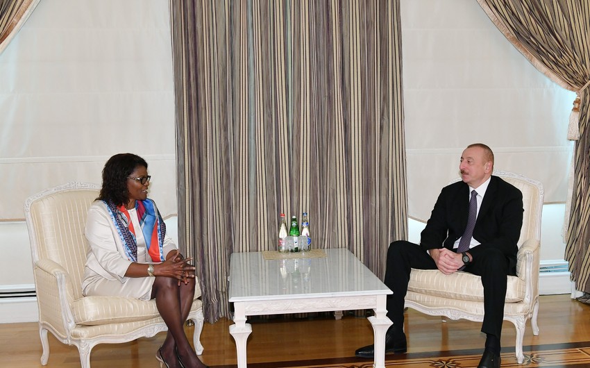 Президент Ильхам Алиев принял делегацию Всемирного банка