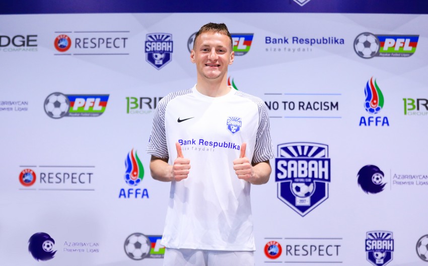 Sabah ukraynalı futbolçu ilə müqavilə imzalayıb