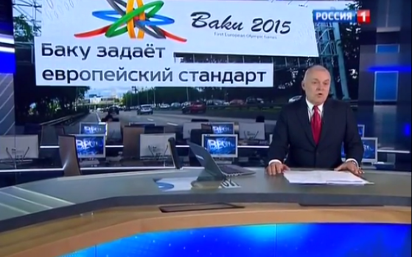 ​Rossiya 24 I Avropa Oyunları haqqında süjet nümayiş etdirib - VİDEO