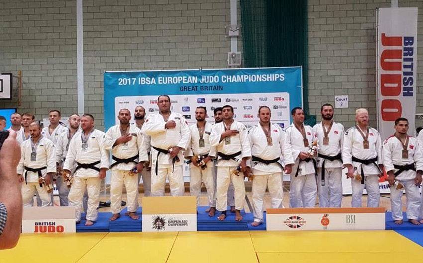Azerbaijani para-judokas claim 7 medals at European Championship