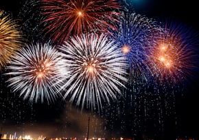 Fireworks will be demonstrated at the National Park