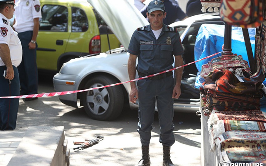 Yerevanda iki cinayətkar qrup arasında atışma olub, ölən və yaralanan var