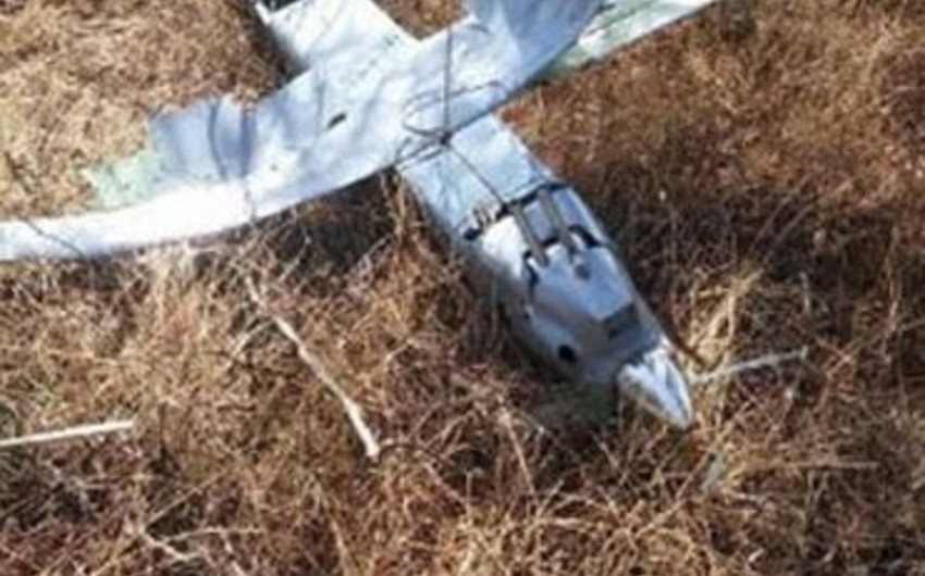 Crashed drone in Turkey's southern