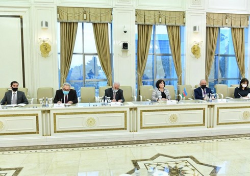 Председатель Милли Меджлиса Сагиба Гафарова встретилась с делегацией иранского парламента