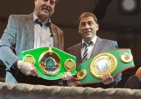 Germany hosts competition race for professional boxing belt named after Heydar Aliyev