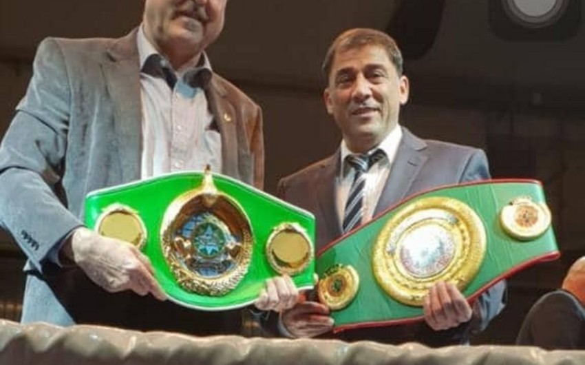 Germany hosts competition race for professional boxing belt named after Heydar Aliyev