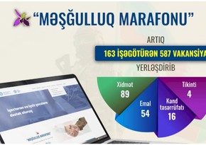 “Məşğulluq marafonu”na 600-ə yaxın vakansiya təqdim edilib
