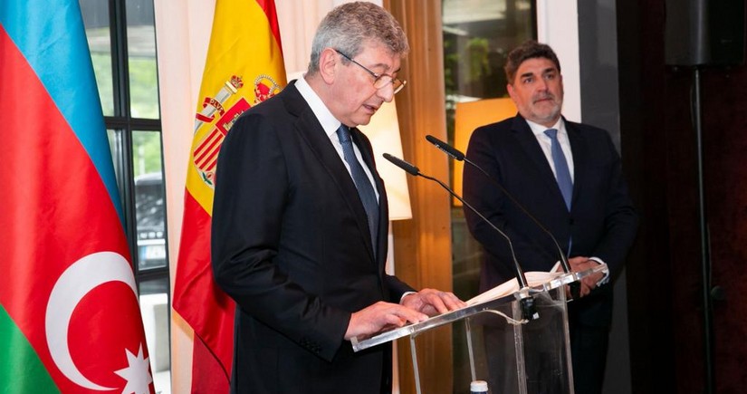 Azərbaycanın Müstəqillik Günü Madriddə təntənəli şəkildə qeyd edilib