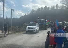 По дороге Ханкенди-Лачын беспрепятственно проехали 49 автомобилей миротворцев