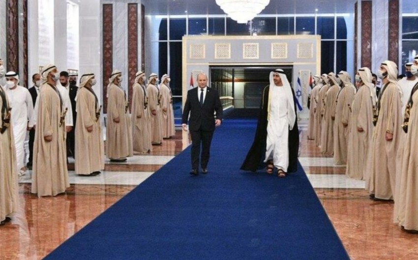 Israeli PM pays first official visit to UAE