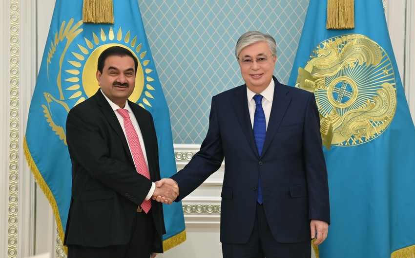 Tokayev mulls prospects for TITR development with India’s Adani Group