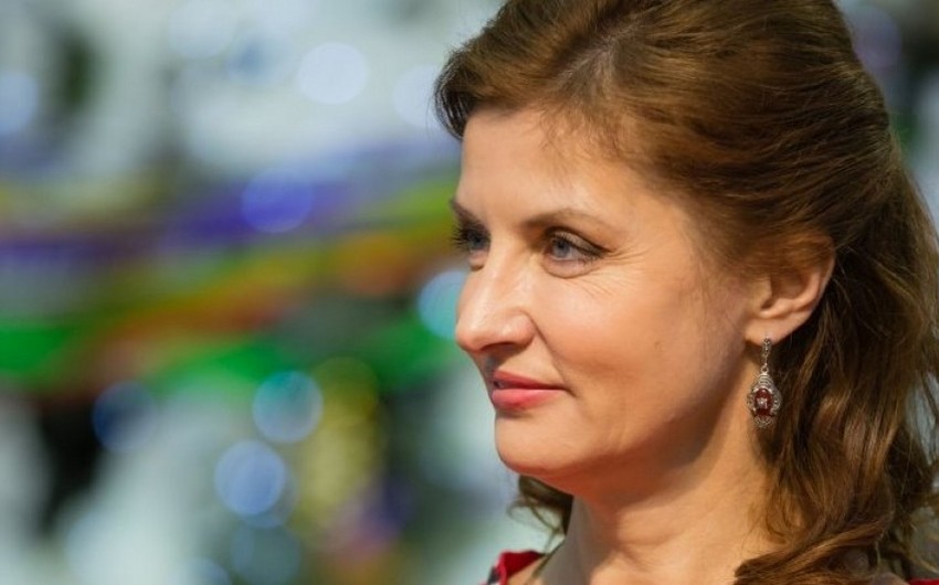 Ukrayna prezidentinin xanımı idman telekanalında aparıcılıq edəcək